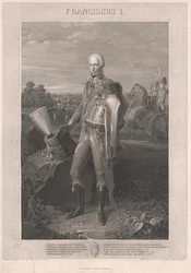 Imperatore del Sacro Romano Impero Francesco II (incisione)