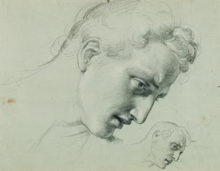 Studio della testa per "Arindal e Daura"