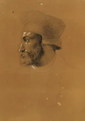 Studio della testa per "Faust"