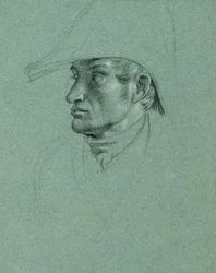 Studio della testa per "Ritorno dell
