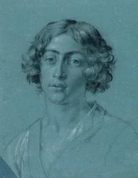 Studio di ritratto per "Davide con la testa di Golia"