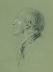 Studio di ritratto per "Il ritorno del soldato di riserva" (1817)