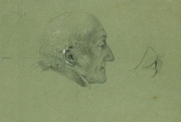 Studio di ritratto per "Il ritorno del soldato di riserva" (1820)