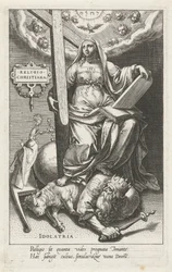 Religione Cristiana (Religio Christiana) sconfigge l