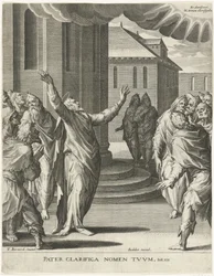 Cristo prega Dio