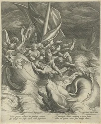 Giona viene gettato in mare dai pescatori