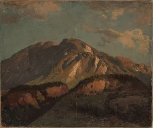 Cresta montuosa, probabilmente nei Grigioni