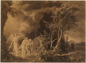 La cacciata dal Paradiso (Genesi 3, 23-24)
