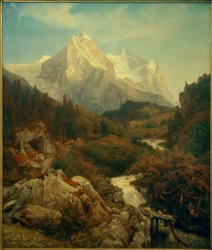 Johann Wilhelm Schirmer, Il Wetterhorn