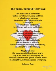 Il nobile, memore amor di cuore - Versione 1