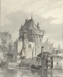 Veduta della Torre Principale a Hoorn