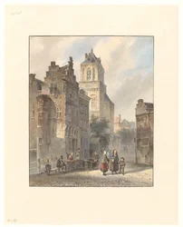 Veduta del municipio di Delft