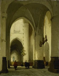 Interno della chiesa di San Bavo ad Haarlem