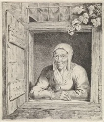 Donna alla finestra