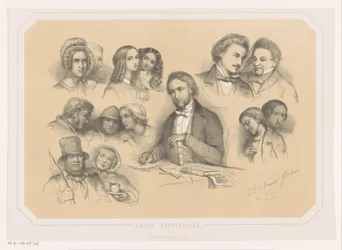 Charles Dickens tra i personaggi di David Copperfield