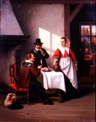 Interno di una taverna