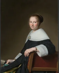 Ritratto di Maria van Strijp (1627-1707), moglie di Eduard Wallis