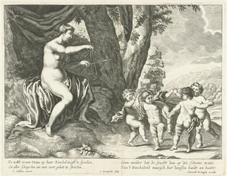 Venere e putti danzanti