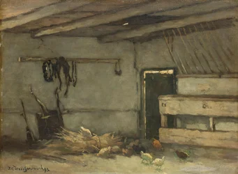 Interno di una stalla