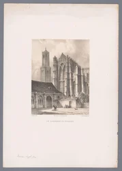 Veduta della Cattedrale e della Torre del Duomo di Utrecht