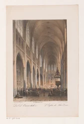 Interno della Chiesa di Nostra Signora ad Amsterdam