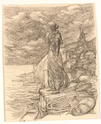 Illustrazione per Alfred Tennyson "Enoch Arden"