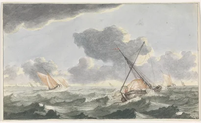 Abbassare la vela (Schepen op zee)