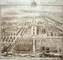 Amney, la residenza di Robert Pleydell, Esq.