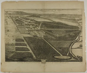 Cashiobury, tavola 28 da Britannia Illustrata