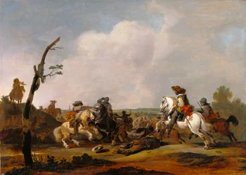 Scena di battaglia