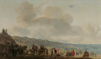 La partenza di Carlo II d