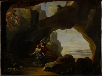 La Maddalena in una grotta, c.1650