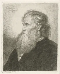Ritratto di un vecchio con barba