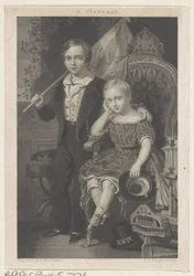Ritratto di Guglielmo, principe dei Paesi Bassi, e Maurizio, principe dei Paesi Bassi