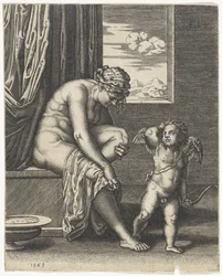 Venere dopo il bagno