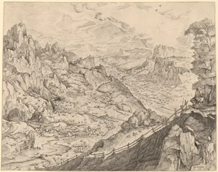 Grande paesaggio alpino
