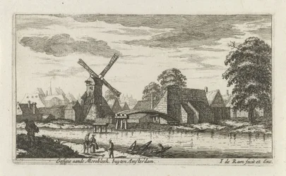 Veduta di Morebleek fuori Amsterdam