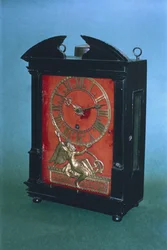 Orologio a pendolo a peso, probabilmente progettato da Christian Huygens (1629-95) c.1675
