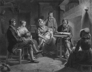 Illustrazione per La notte del contadino di Robert Burns, Verso XII