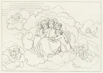 Meteore Celesti, Paradiso, Canto 30 (incisione)