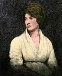Ritratto di Mary Wollstonecraft (1759-97) (incisione)