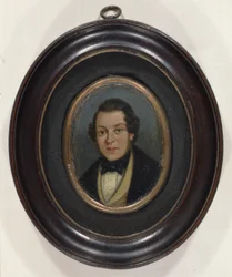 Miniatura: Ritratto di Abram Constable (1783-1862), fratello dell