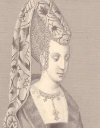 Ritratto di Isabella di Baviera-Ingolstadt, Regina di Francia