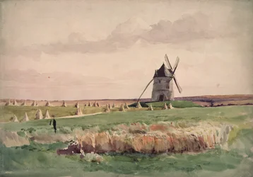 Il campo di battaglia di Crécy, 26 agosto 1346