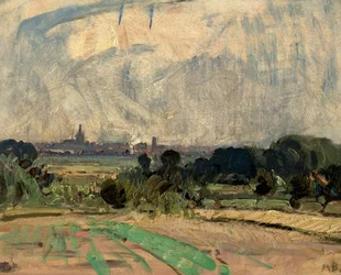 Vicino a Nottingham (olio su tela)