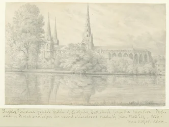 Cattedrale di Lichfield - Vista Sud-Ovest