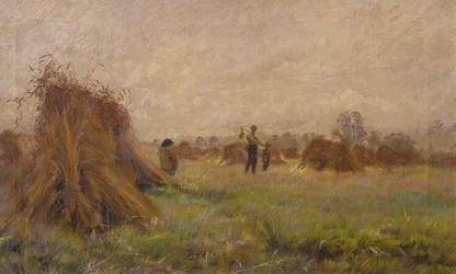 Scena di raccolto, 1885-99