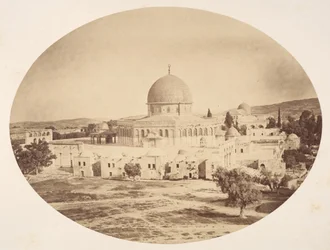 Gerusalemme, Sito del Tempio sul Monte Moriah