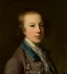 Ritratto di George Byng, 4º Visconte Torrington (1740-1812) da bambino, c.1750-87