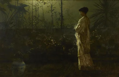 John Atkinson Grimshaw - Veglia notturna